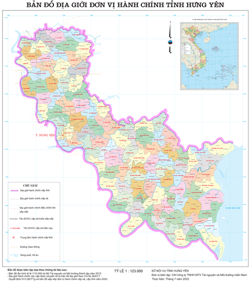 Bản đồ hành chính Xã Tiên La