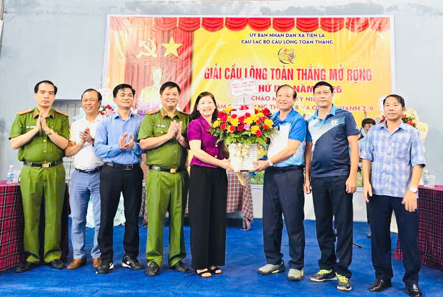 Xã Tiên La sôi nổi các hoạt động thể dục thể thao hưởng ứng 81 năm Cách mạng Tháng Tám và Quốc khánh 2/9