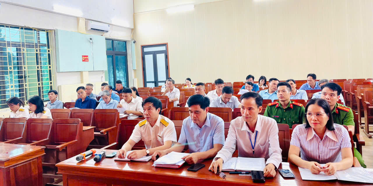 UBND xã Tiên La tổ chức hội nghị triển khai một số nhiệm vụ trọng tâm trong thời gian tới