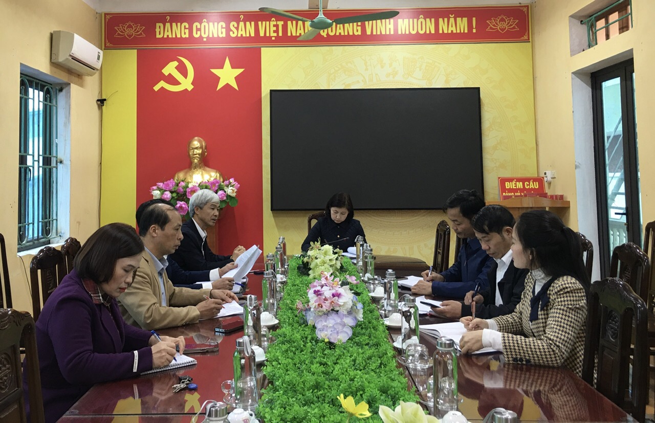 UBND xã Tiên La tổ chức Hội nghị thống nhất nhân sự các Ban bầu cử Quốc hội khoá XVI và bầu cử đại biểu Hội đồng nhân dân các cấp nhiệm kỳ 2026-2031