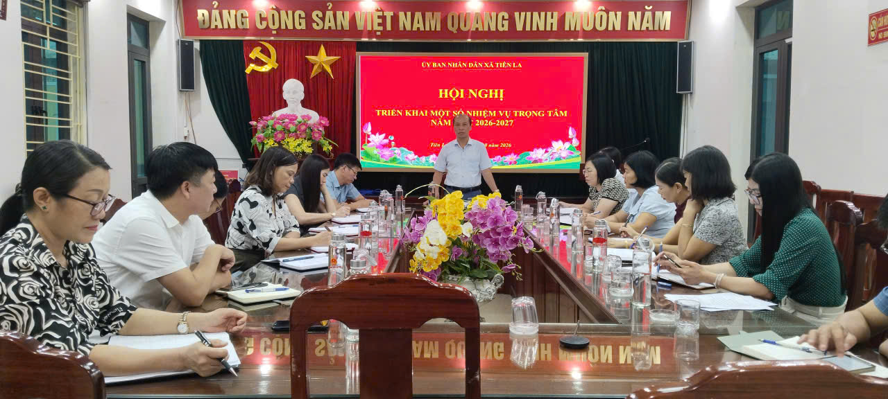 XÃ TIÊN LA CHỦ ĐỘNG CHUẨN BỊ CÁC ĐIỀU KIỆN CHO NĂM HỌC MỚI 2026–2027