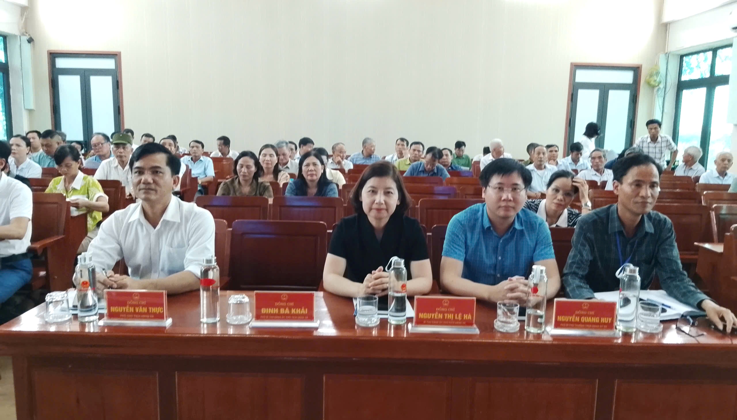 UBND xã Tiên La tổ chức hội nghị triển khai kế hoạch sản xuất vụ mùa và kế hoạch phòng chống thiên tai năm 2026