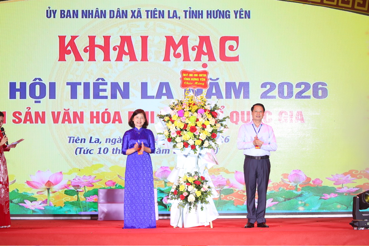 Khai mạc lễ hội Tiên La năm 2026