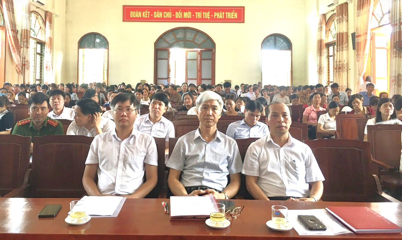 Xã Tiên La tổng kết nhiệm vụ năm học 2024-2025, triển khai nhiệm vụ năm học 2025-2026