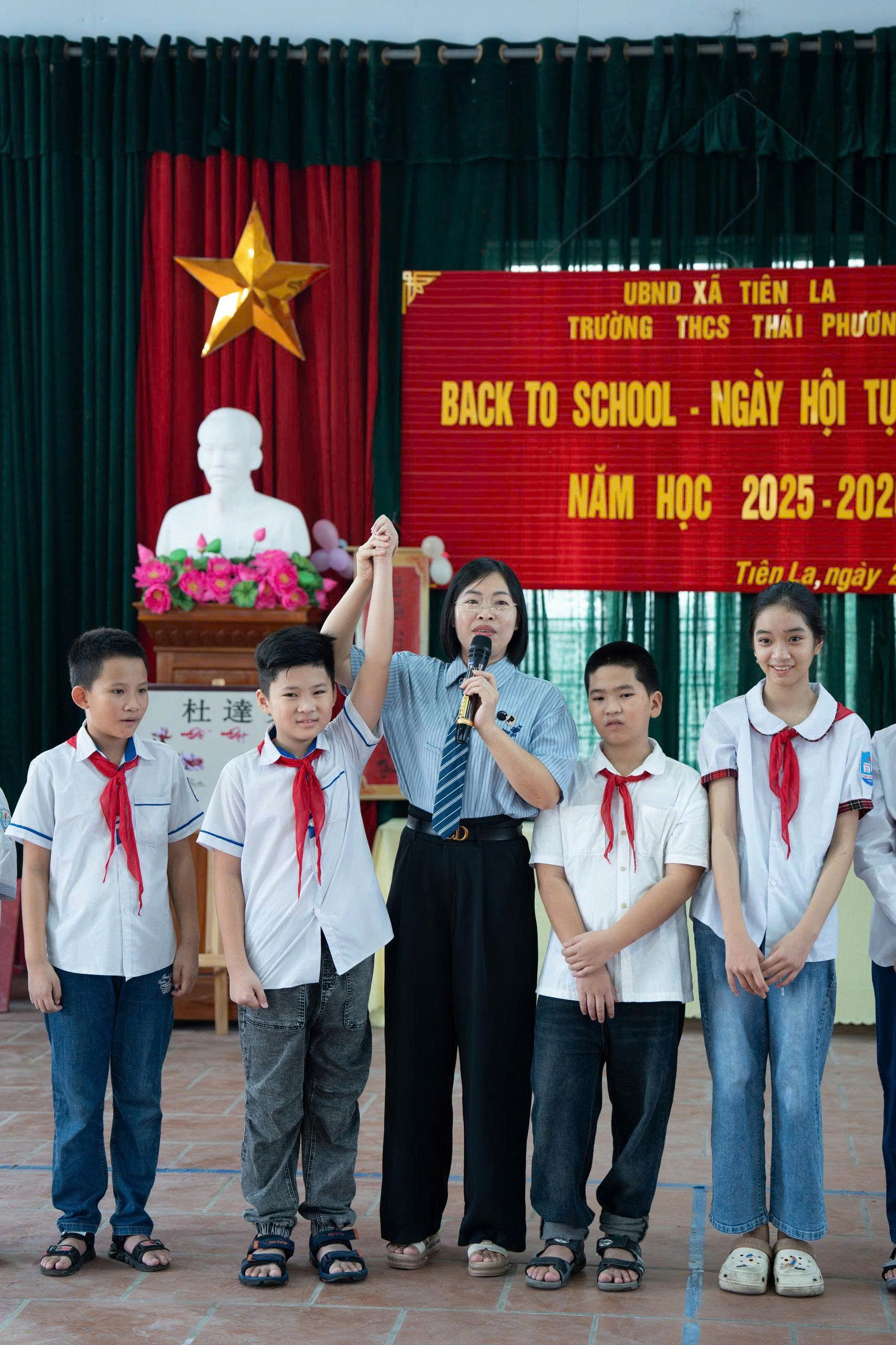 Trường THCS Thái Phương long trọng tổ chức Ngày hội tựu trường năm học 2025 – 2026