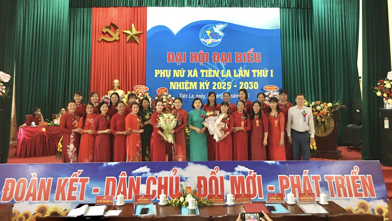 Đại hội đại biểu phụ nữ xã Tiên La lần thứ I, nhiệm kỳ 2025-2030