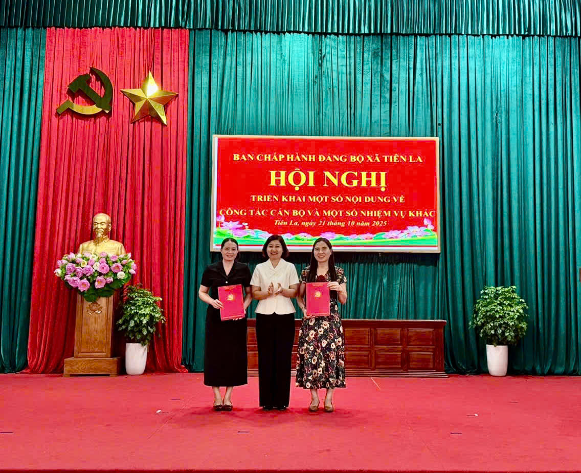 Ban Chấp hành Đảng bộ xã Tiên La tổ chức Hội nghị để triển khai thực hiện một số nội dung quan trọng