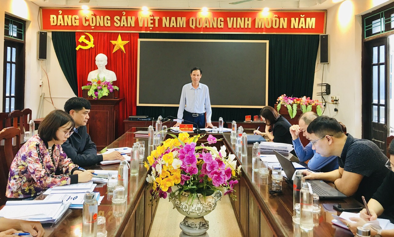 Ủy ban nhân dân xã Tiên La tổ chức Họp Hội đồng tư vấn giá đất