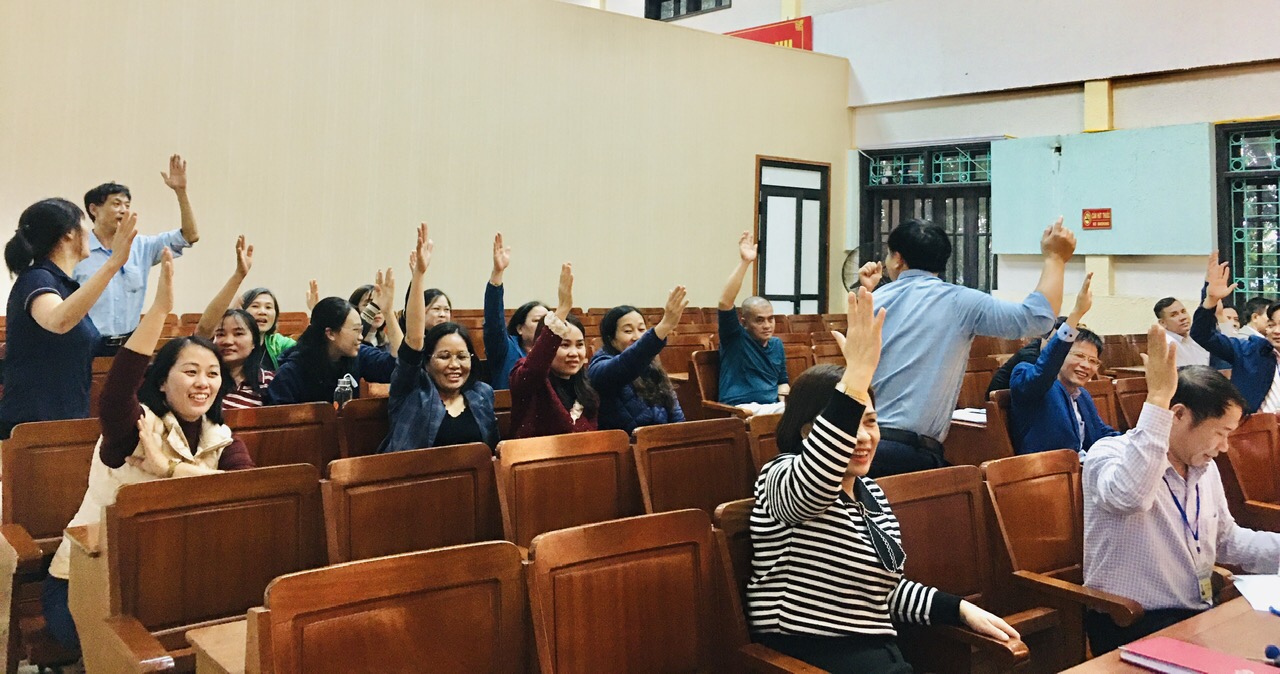 UBND xã Tiên La tổ chức hội nghị lấy ý kiến giới thiệu người ứng cử Đại biểu HĐND xã nhiệm kỳ 2026-2031