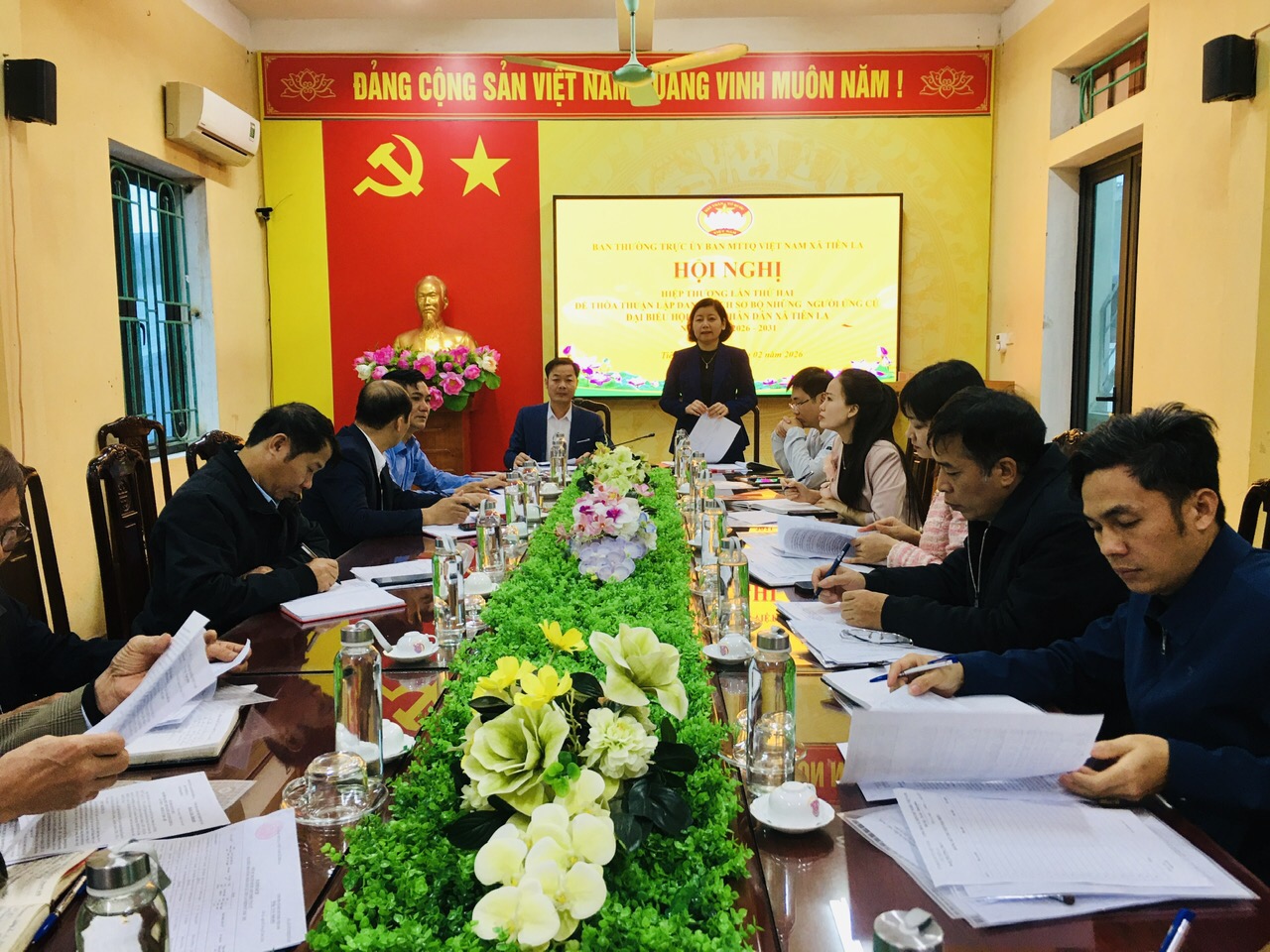 MTTQ Việt Nam xã Tiên La tổ chức hiệp thương lần thứ 2