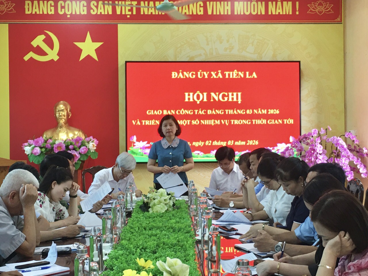 Hội nghị giao ban công tác Đảng tháng 3 và triển khai một số nhiệm vụ trong thời gian tới