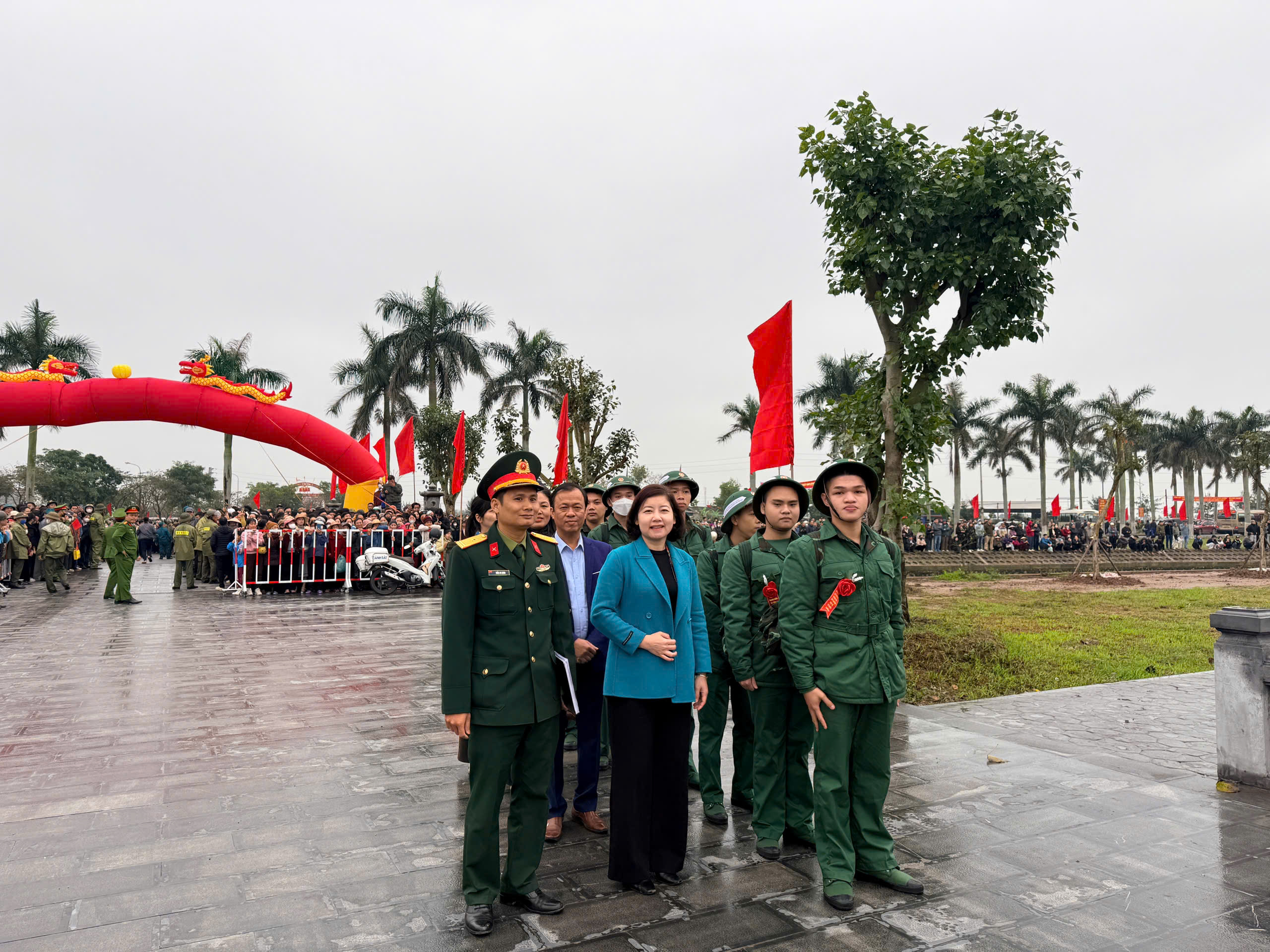 Viết tiếp trang sử vẻ vang của quê hương, thanh niên Tiên La sẵn sàng lên đường xây dựng và bảo vệ Tổ quốc