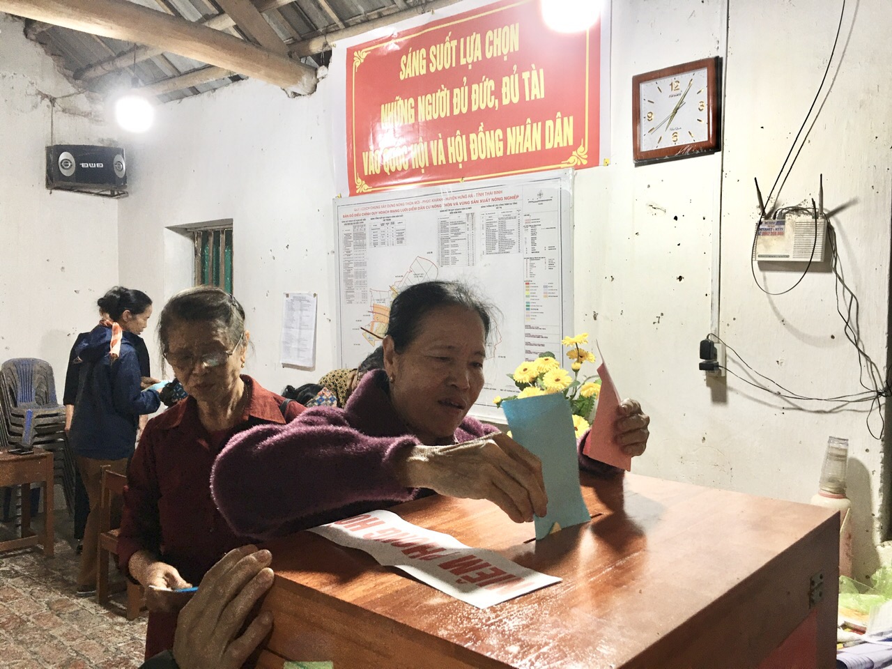 Xã Tiên La thực hiện vận hành thử bầu cử Quốc hội và HĐND các cấp nhiệm kỳ 2026- 2031