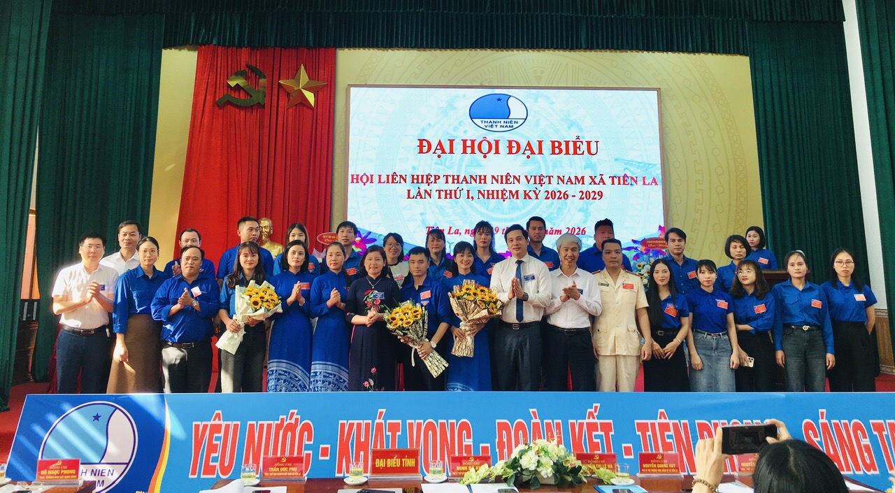 Hội Liên Hiệp Thanh Niên xã Tiên La tổ chức đại hội nhiệm kỳ 2026-2029